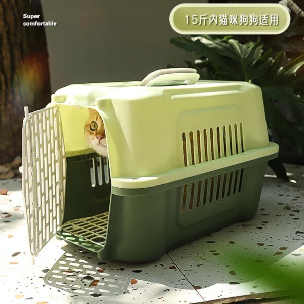 Caisse de transport d’air pour chat & petits chiens