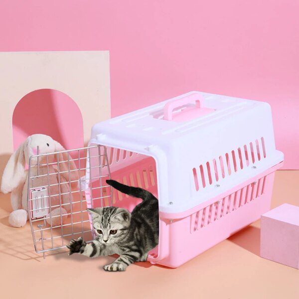 Caisse de transport aérienne respirante pour chat & chien – Format cabine