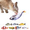 Jouet pour Chat – Poisson à Mâcher en Peluche