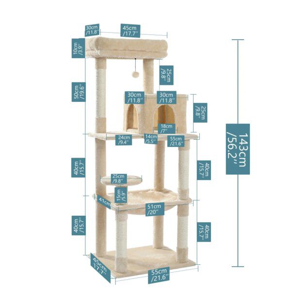 Grande Tour Arbre à Chat – Speedy Pet, Taille L