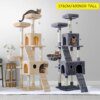 Arbre a chat de jeux pour chats, tour d'arbre à chat, poste à gratter, jouet et cadre de jeu