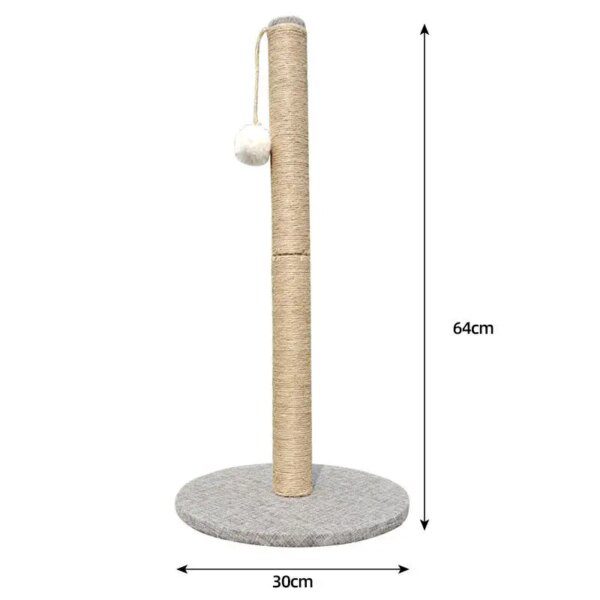 93742-341a51.jpg Griffoir Chat – Poste à Gratter en Sisal avec Boule Interactive