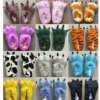 94798-867f50.jpg Pantoufles d'hiver en forme de patte de dinosaure pour homme