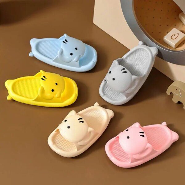 Pantoufles d'intérieur pour enfants, pantoufles unisexes pour la maison