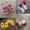 Pantoufles de plage pour enfants garçons filles chaussures de maison été tongs épaisses EVA