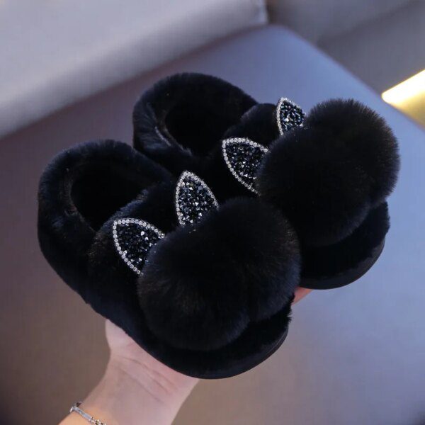 95155-733465.jpg Pantoufles d'intérieur en coton pour enfants