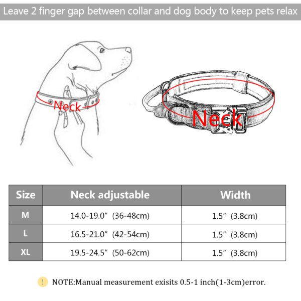 Collier Tactique Militaire pour Chien – Contrôle Absolu, Robustesse Terrain