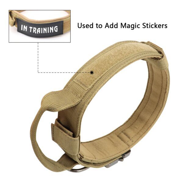 Collier Tactique Militaire pour Chien – Contrôle Absolu, Robustesse Terrain