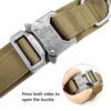 Collier Tactique Militaire pour Chien – Contrôle Absolu, Robustesse Terrain