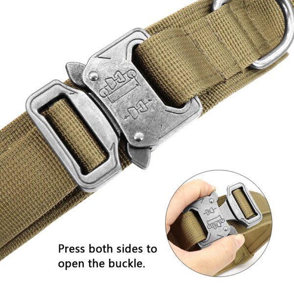 Collier Tactique Militaire pour Chien – Contrôle Absolu, Robustesse Terrain