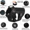 Harnais Chien Tactique Militaire MOLLE – Contrôle Maximum & Endurance