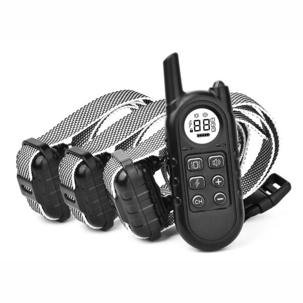 Collier d’Entraînement Électrique Rechargeable – Contrôle Progressif