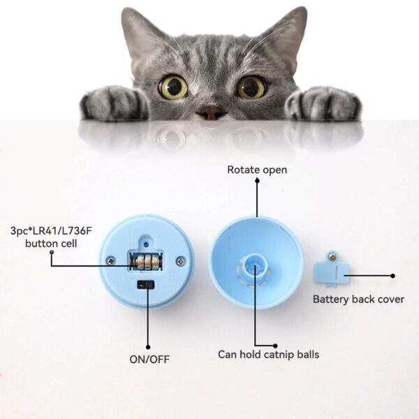 Balle interactive intelligente à roulement