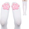 96424-143c96.jpg chaussette chat Patte De chat Cuisse Haute Chaussettes Gants Manches Mignon Doux 3D