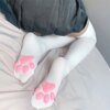 96424-566c87.jpg chaussette chat Patte De chat Cuisse Haute Chaussettes Gants Manches Mignon Doux 3D