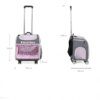 Sac de transport pour chat à roulettes – Sac à dos chariot