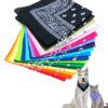Bandana chien et Chat, Écharpe Imprimée pour Cou des Animaux de Compagnie, Collier Triangle, Toilettage, pour Salive, Accessoire