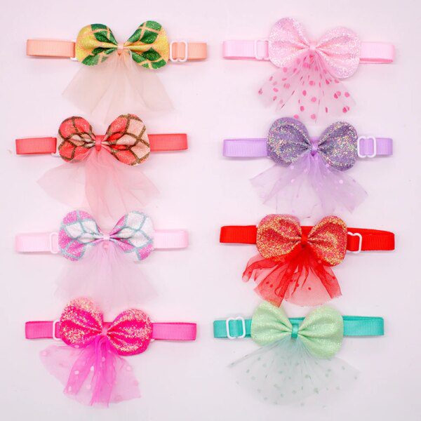 Nœud papillon chien en dentelle – Accessoires mode élégants