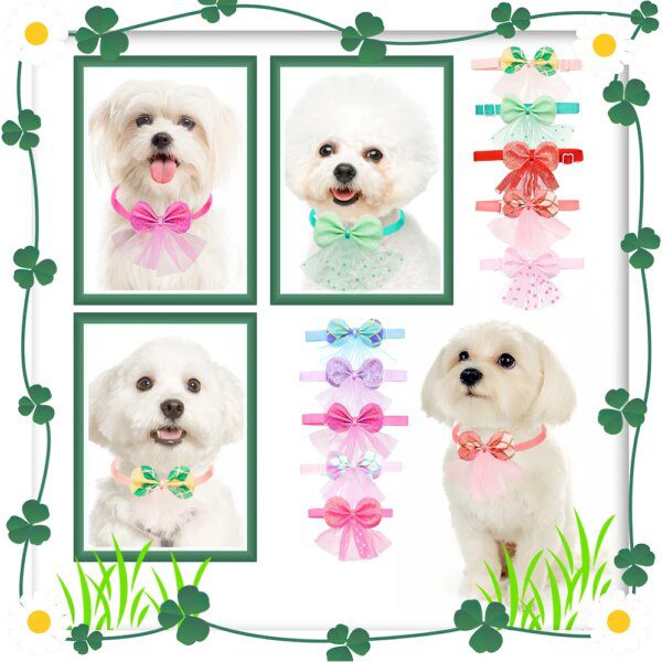 Nœud papillon chien en dentelle – Accessoires mode élégants