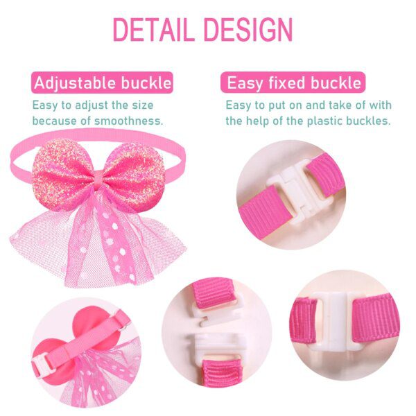 Nœud papillon chien en dentelle – Accessoires mode élégants