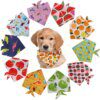 Bandana d’été en coton pour chien – Fraîcheur légère