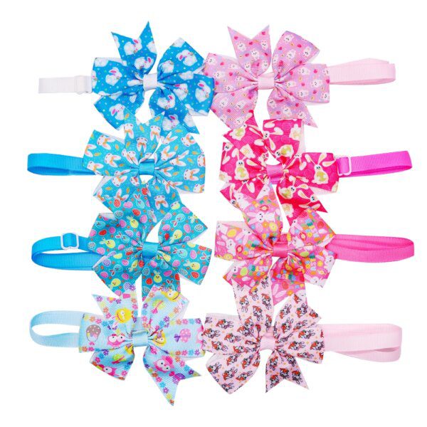 Bandana Nœud Papillon de Pâques pour Chien – Élégance festive