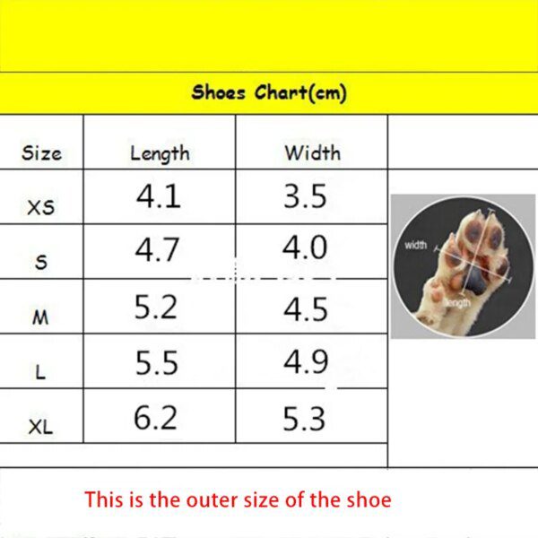 Chaussures pour Chien Style Football – Lot de 4 Bottes (Petit Chien & Chiot)