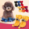 Bottes de pluie imperméables antidérapantes pour petit chien & chiot 🐾