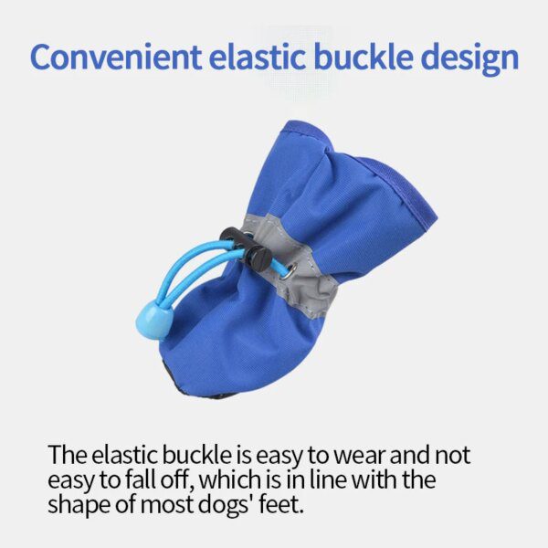 Bottes de pluie imperméables antidérapantes pour petit chien & chiot 🐾