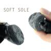 Bottes d’hiver imperméables en cuir et fourrure pour chien 🐾