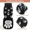 chaussure pour chien antidérapantes pour chiens, avec sangles, contrôle de la Traction, pour l'intérieur