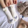 chaussette chat chaudes et épaisses pour femmes, chaussettes de dessin animé de patte de chat mignon