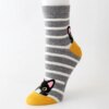 98695-e1c352.jpg chaussette chat coton bonne qualité heureux chaussettes femmes