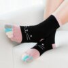 chaussette chat 1 paire de chaussettes courtes en pur coton pour femmes