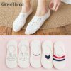 chaussette chat dessin animé chat renard ours, 5 paires/lot
