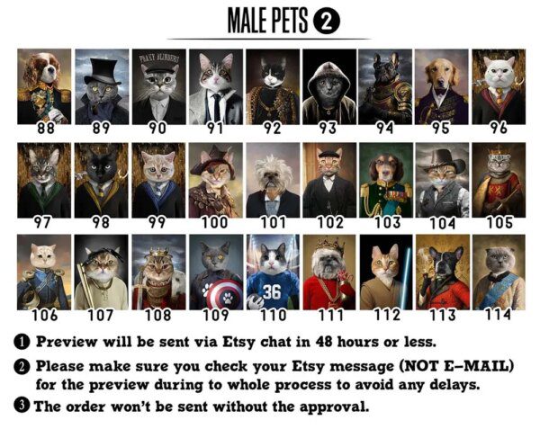 tableau chat Affiche personnalisée avec chat, princesse, animaux de compagnie, Vintage