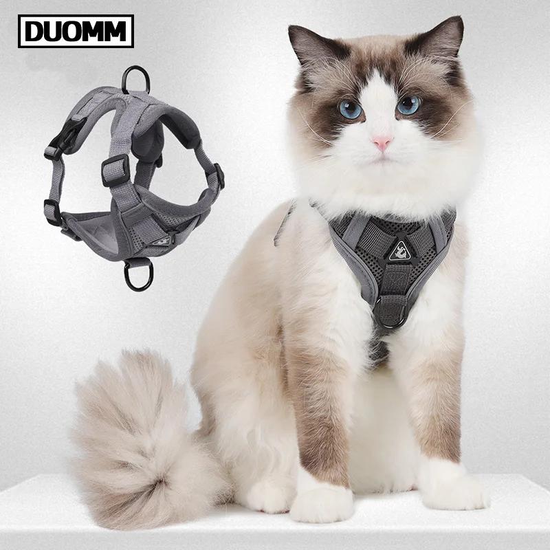 Anti fugue harnais chat - accessoire de promenade, harnais - Réfléchissant