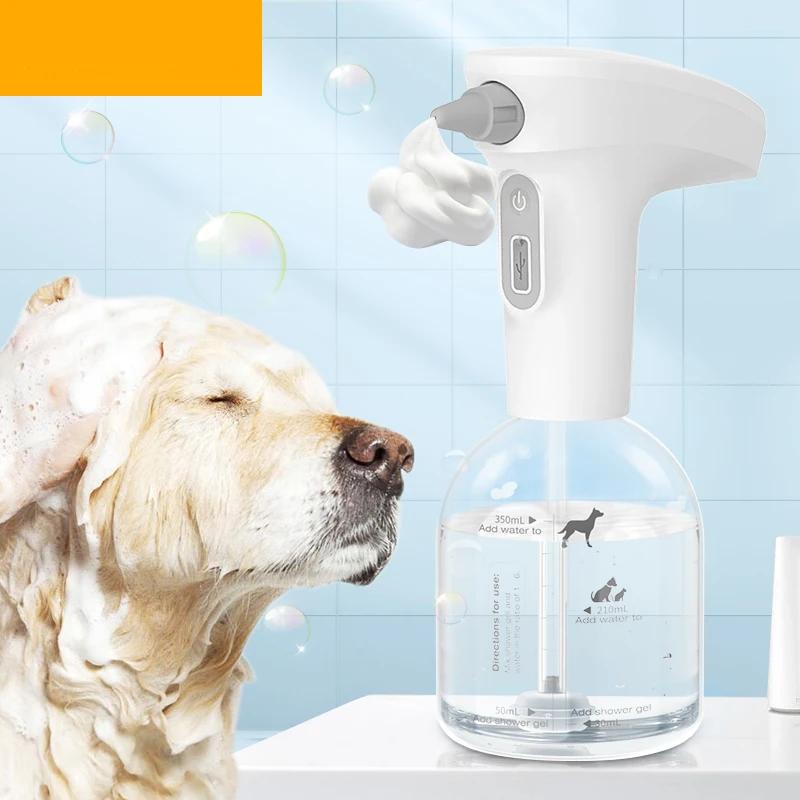 Distributeur savon chien hygiène